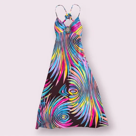 bright coloured formal dresses Shiny A Line Open Back Fluffy Lilac Lace Long Prom Dresses, Lilac Lace main image 0